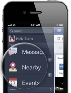Facebook-Nearby