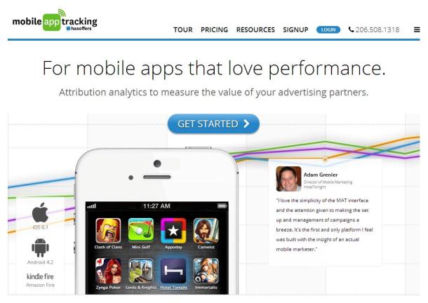 Mobile-app-tracking-by-has-offers-homepage