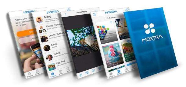 Moxtra-homepage