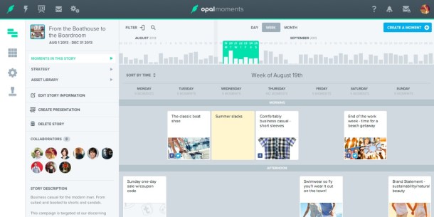 Opal-Moments-control-panel