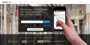FieldLens-homepage
