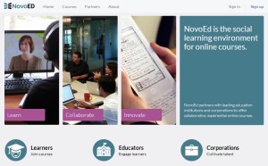 NovoED-homepage