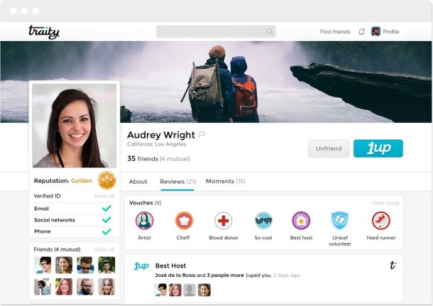 Traity-client-screenshot