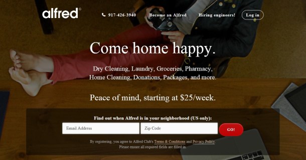 Alfred-club-homepage