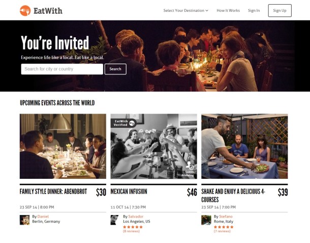 EatWith-homepage