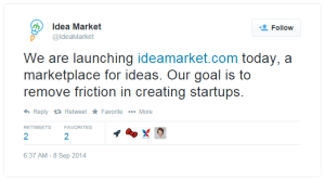 Idea-Market-launching