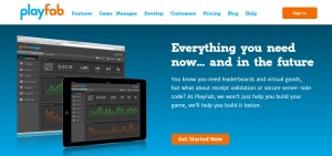 PlayFab-homepage