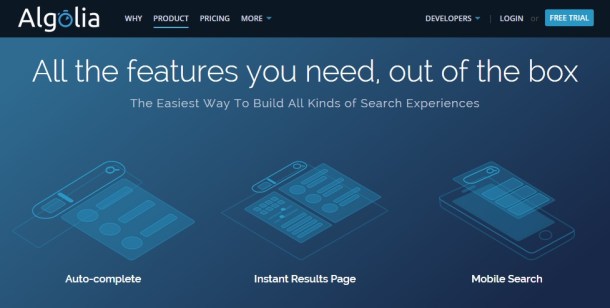 Algolia-product