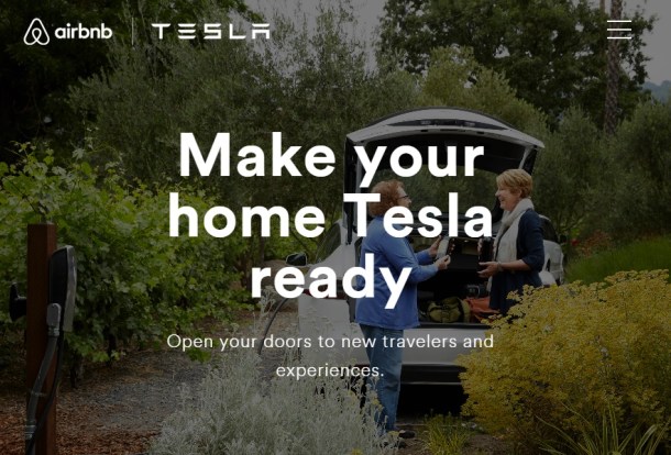 Airbnb-Tesla-ready
